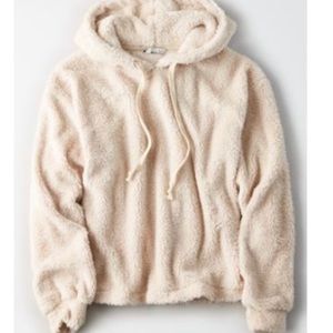 America eagle Fuzzy Sherpa Hoodie